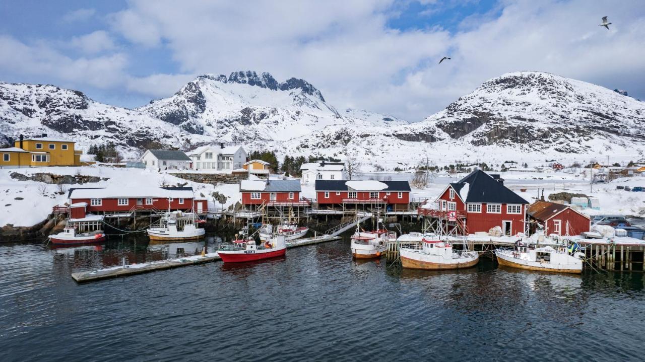 Hotel The Tide - Rorbuer Sørvågen Exterior foto