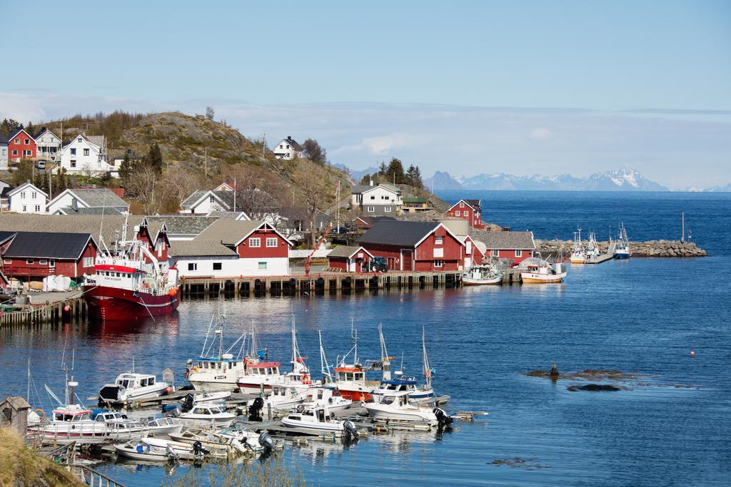 Hotel The Tide - Rorbuer Sørvågen Exterior foto