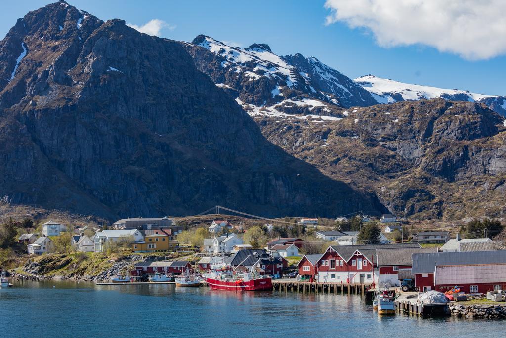 Hotel The Tide - Rorbuer Sørvågen Exterior foto